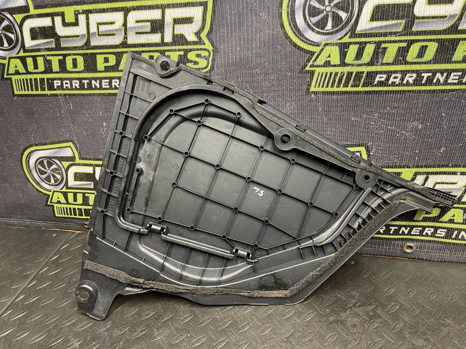 2016 NISSAN 370Z BRAKE FLUID COVER W/ TRIM OEM 2009-2020