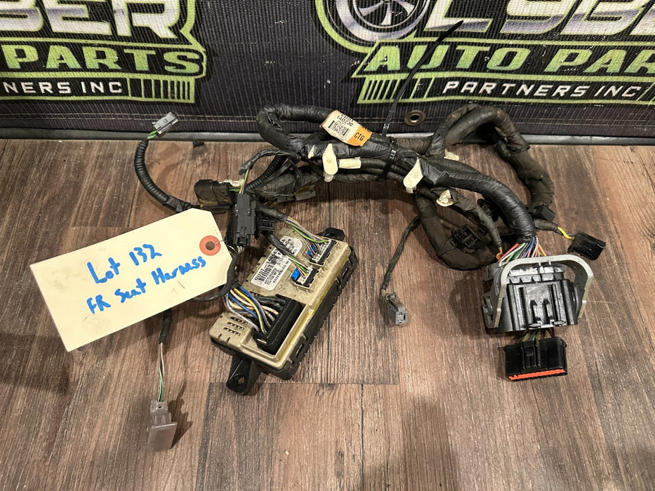 2017-2019 FORD F250 F350 F450 FRONT RIGHT SEAT WIRING HARNESS OEM EU5T 14D230