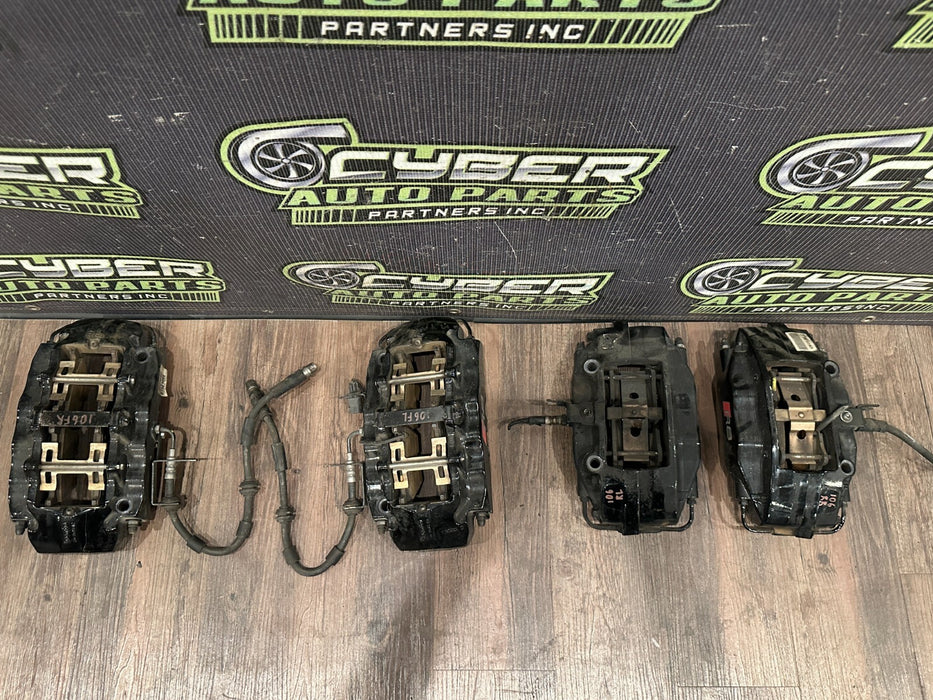 2014 Audi R8 SPYDER FRONT REAR BRAKE CALIPER SET OEM