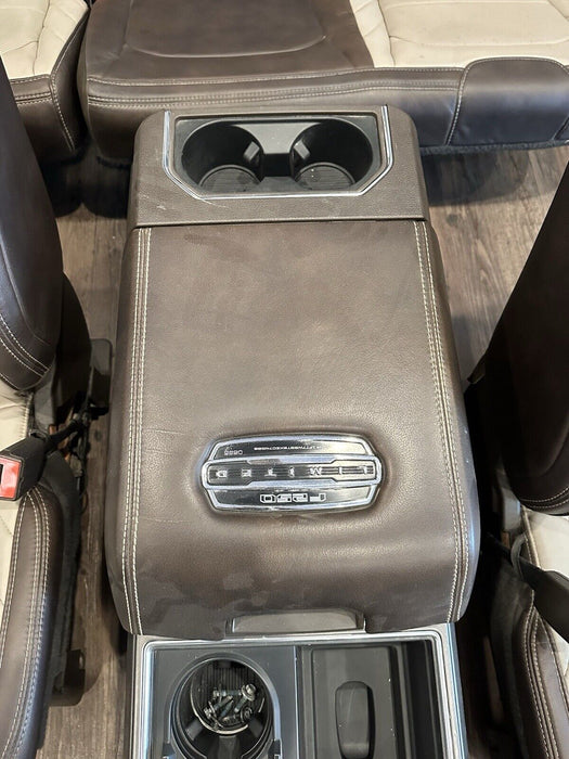 2019 FORD F250 F350 F450 LIMITED FRONT REAR SEATS CENTER CONSOLE ~WATER DAMAGE~