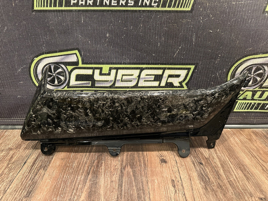 2012 LAMBORGHINI AVENTADOR FORGED CARBON FIBER OVERLAY (WRAP) TRIM SET OEM