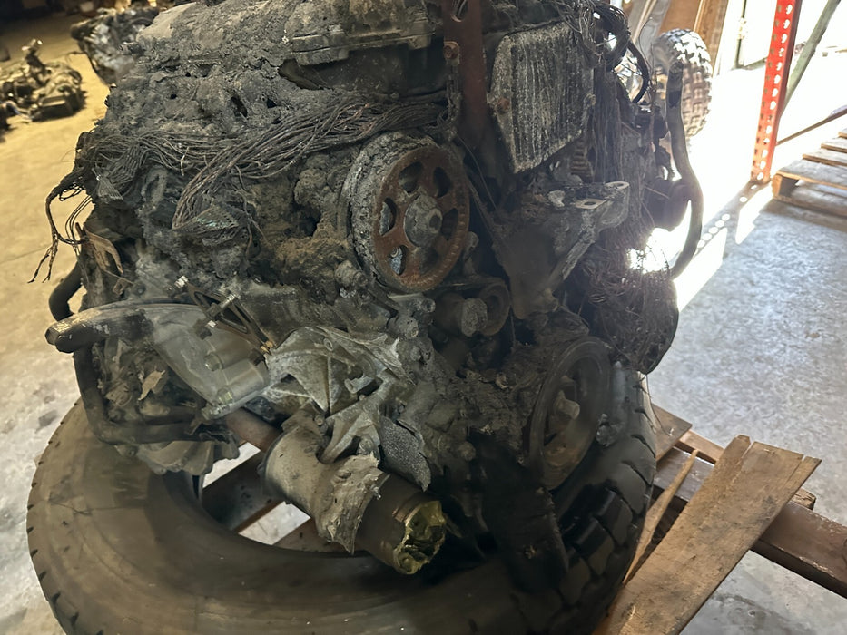 2019 ACURA MDX 3.5L V6 ENGINE 9-SPEED TRANSMISSION 31K MILES *BURN*