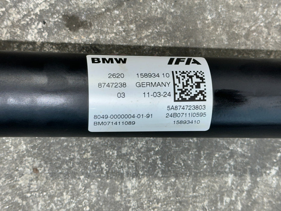 2024 BMW M3 M4 G80 G82 AUTOMATIC TRANSMISSION FRONT DRIVE SHAFT OEM 8K MILES