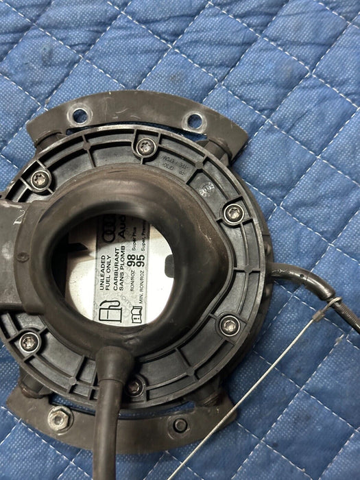 2014 AUDI R8 FUEL CAP DOOR LID ASSEMBLY OEM 420 809 900 *READ DESC/SCUFFS*