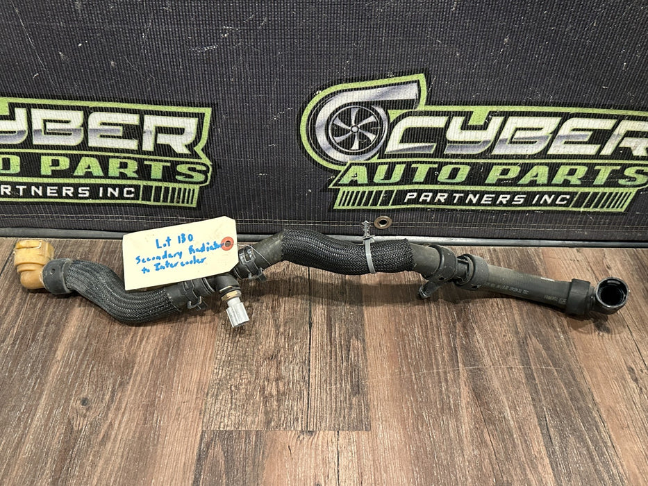2017-2019 FORD F250 F350 F450 SECONDARY RADIATOR TO INTERCOOLER HOSE PIPE OEM