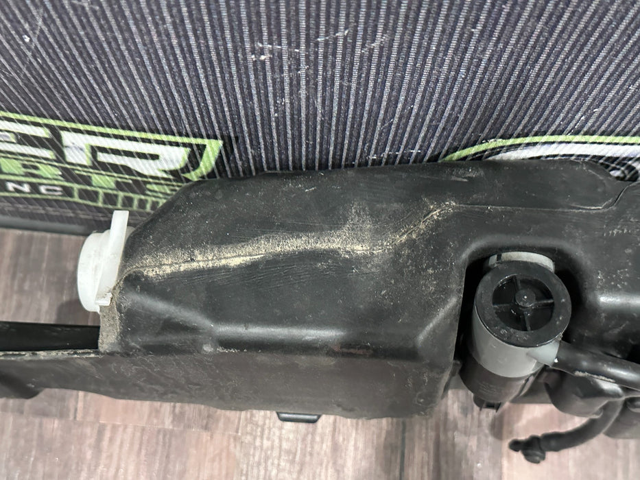 2015 JAGUAR F TYPE WINDSHIELD WASHER FLUID RESERVOIR TANK OEM EX53-17B613-AF