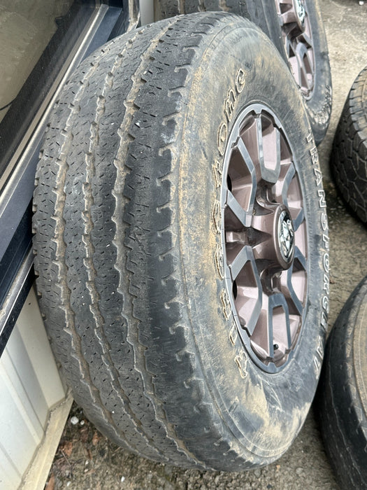 2022 DODGE RAM 2500 3500 SRW WHEELS RIMS TIRES 275/70 R18 OEM