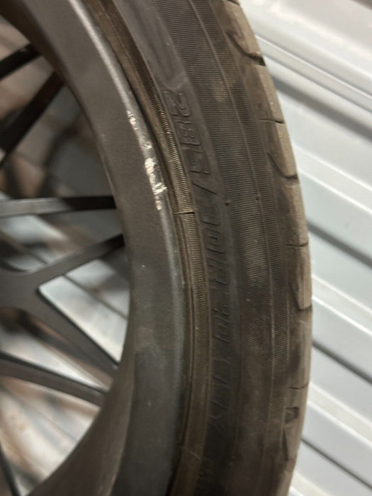 2015-2020 BMW M4 F82 REAR WHEEL RIM TIRE 10X20 666M 285/30R20 2287501 ~READ~