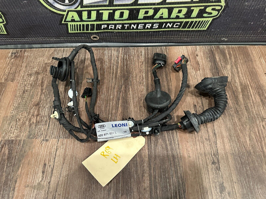 2012 AUDI R8 FRONT DRIVER LEFT DOOR WIRING HARNESS OEM 420 971 029