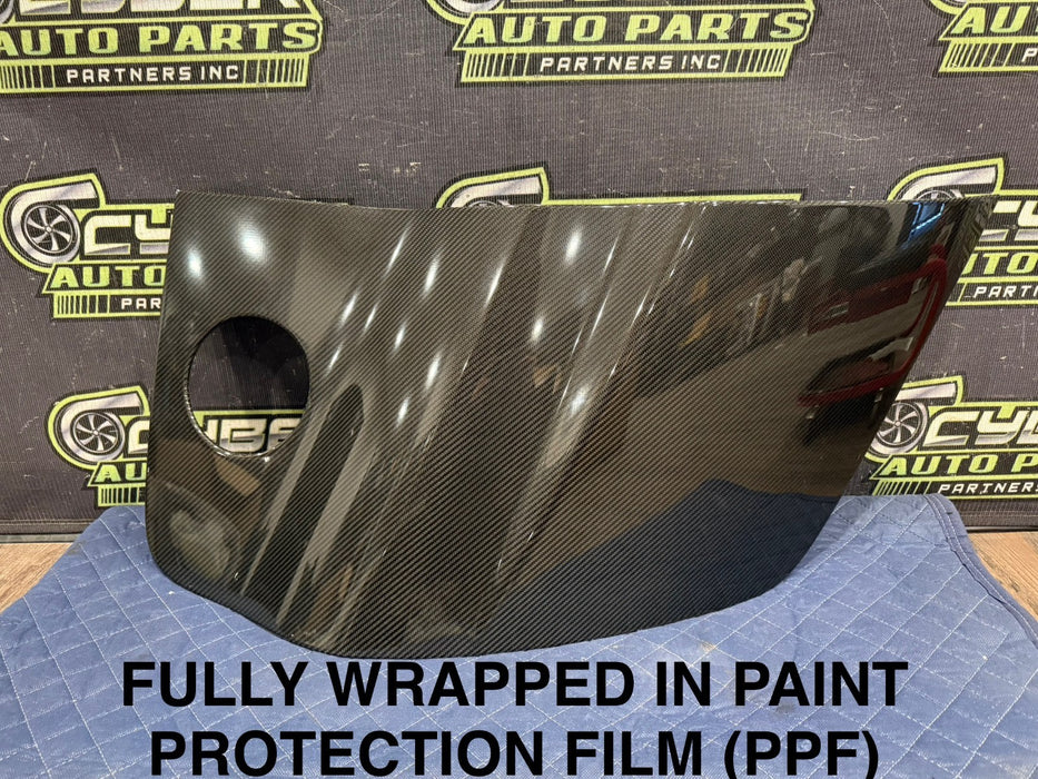 2014 AUDI R8 PLUS PASSENGER SIDE CARBON FIBER BLADE OEM GENEUINE *HAS PPF*