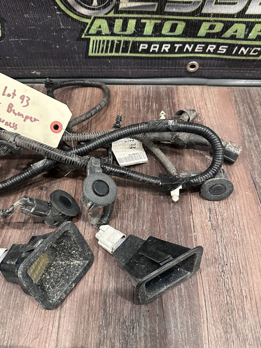 2017-2019 FORD F250 F350 F450 REAR BUMPER SENSOR & LIGHTS WIRING HARNESS OEM
