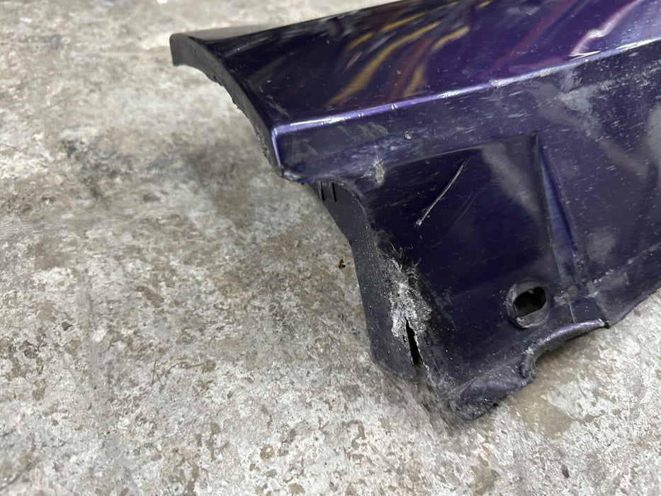 2014 AUDI R8 RIGHT PASSENGER SIDE SKIRT ROCKER PANEL OEM 420 853 856 ~MINOR WEAR