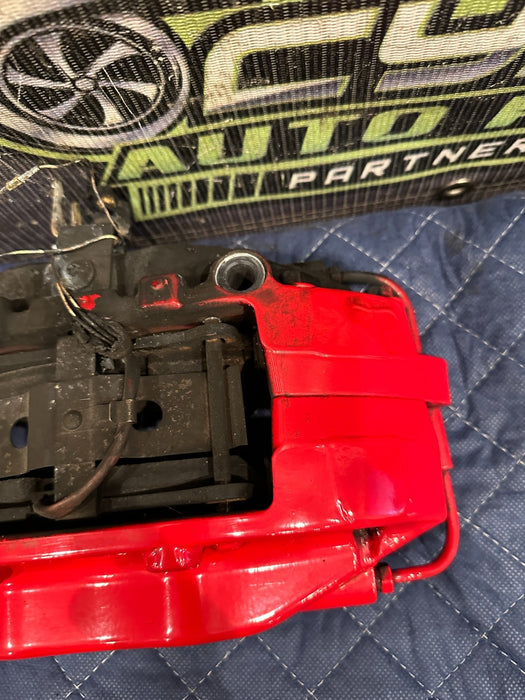 2021 AUDI R8 REAR LEFT RED CARBON CERAMIC BRAKE CALIPER OEM ~READ!!~