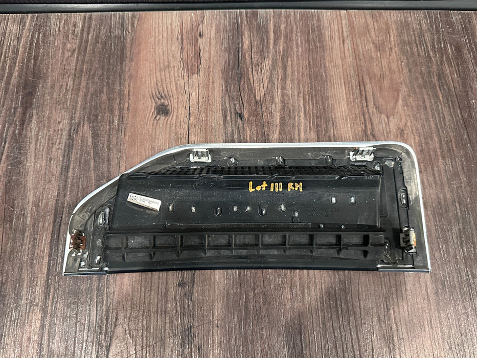 2017-2019 FORD F250 FRONT LEFT RIGHT PLATINUM CHROME FENDER EMBLEM BADGE OEM