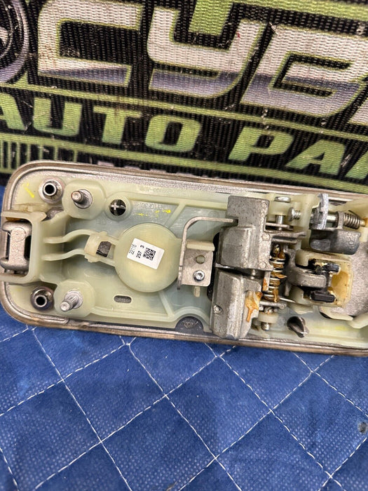 2017-2019 FORD F250 F350 F450 REAR RIGHT WHITE GOLD DOOR HANDLE OEM ~DAMAGE~