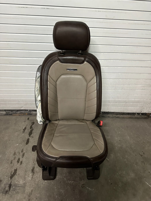 2019 FORD F350 LIMITED FRONT PASSENGER SEAT OEM *READ*