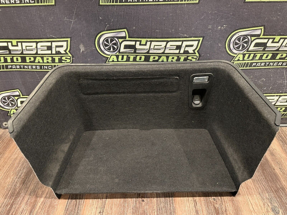 2017-18 AUDI R8 PLUS SPYDER FRONT FRUNK STORAGE COMPARTMENT ASSEMBLY OEM (4 PC)