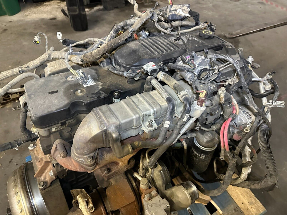 2017 RAM 2500 DIESEL ENGINE 6.7L CUMMINS 167K MILES OEM *DAMAGE TO BLOCK*