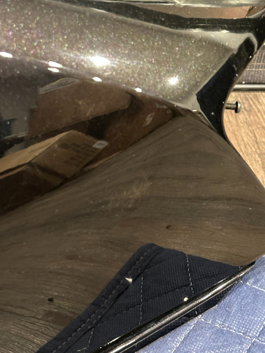 2014 AUDI R8 REAR LEFT DRIVER SIDE REAR QUARTER PANEL BLACK PANTER CRYSTAL OEM