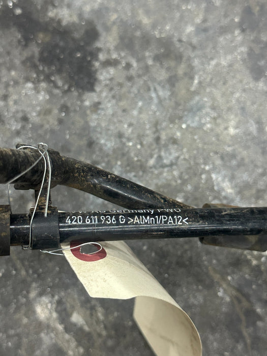 2014 AUDI R8 OEM RETURN PIPE W/ BRAKE VACUUM HOSE 420 611 936 G 420 422 857 T