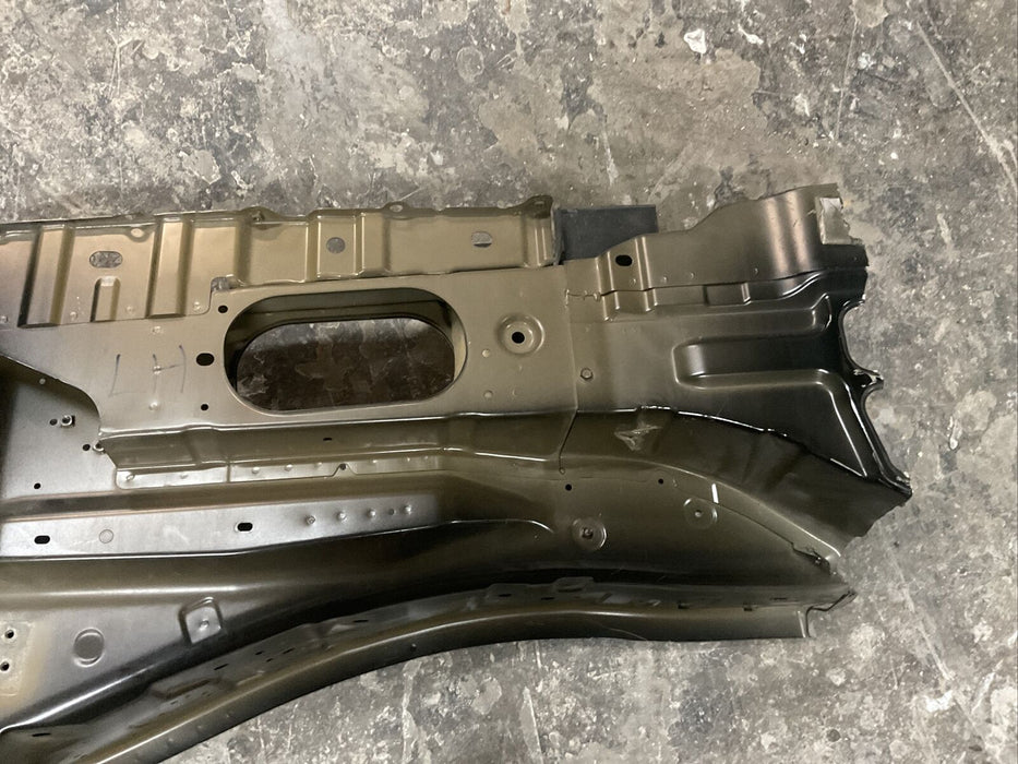 2016-2019 NISSAN TITAN XD FRONT LEFT DRIVER FRAME RAIL END APRON PILLAR CUT OEM