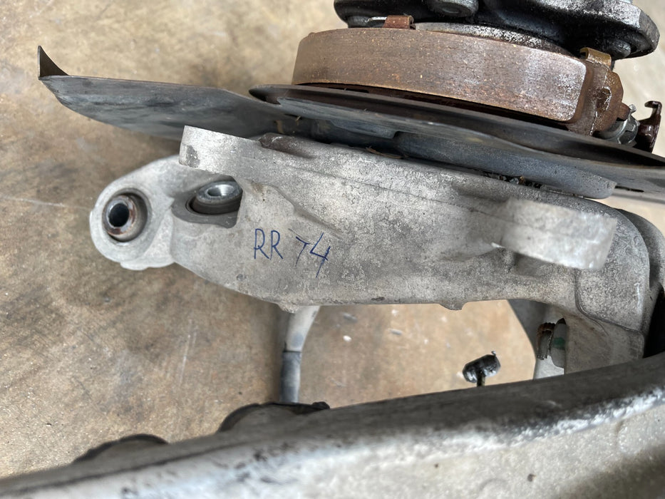 2010 NISSAN 370Z REAR RIGHT SUSPENSION KNUCKLE UPPER CONTROL ARM OEM 2009-2020