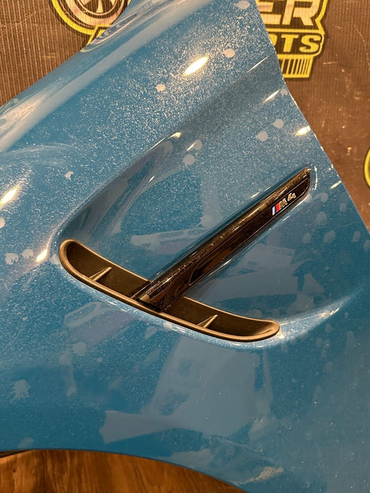 2020 BMW M4 F82 DRIVER LEFT FENDER LAGUNA SECA BLUE (448) OEM *PPF WEAR/READ