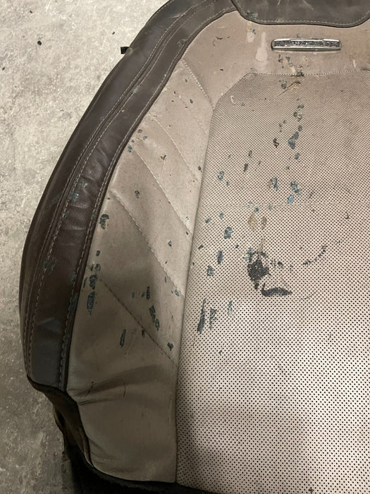 2018-2022 FORD F250 F350 F450 LIMITED PASSENGER SEAT BACK ONLY *BURN DAMAGE* OEM