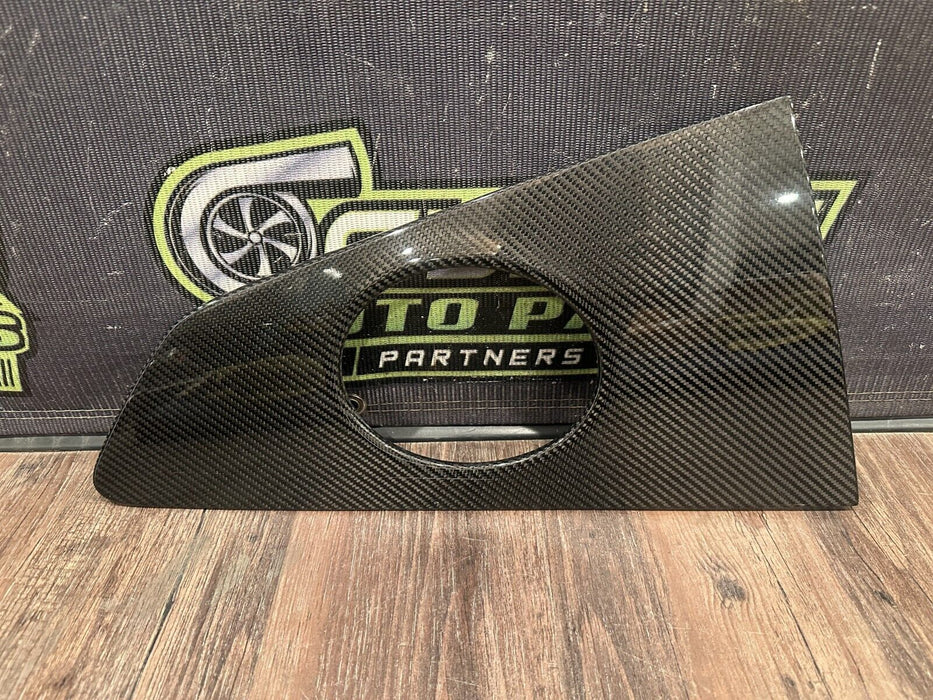 2021 AUDI R8 UPPER PASSENGER RIGHT CARBON FIBER TRIM OEM *MINOR FLAWS/READ*