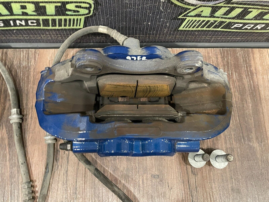 2020 BMW M4 F82 FRONT REAR LEFT RIGHT BLUE BREMBO BRAKE CALIPERS (448) OEM *READ