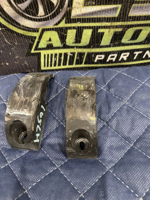 2021 AUDI R8 LEFT RIGHT UNDERRUN BRACKETS PAIR 4S0 825 841