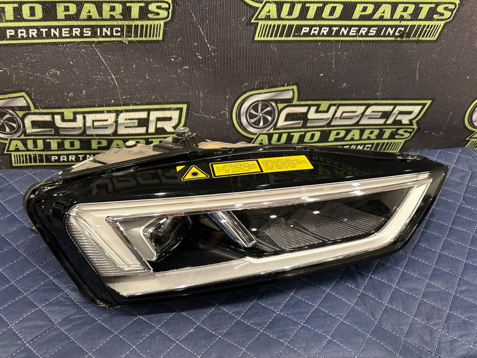 2017 2018 AUDI R8 PASSENGER HEADLIGHT LASER COMPLETE W/ MODULES OEM GENUINE