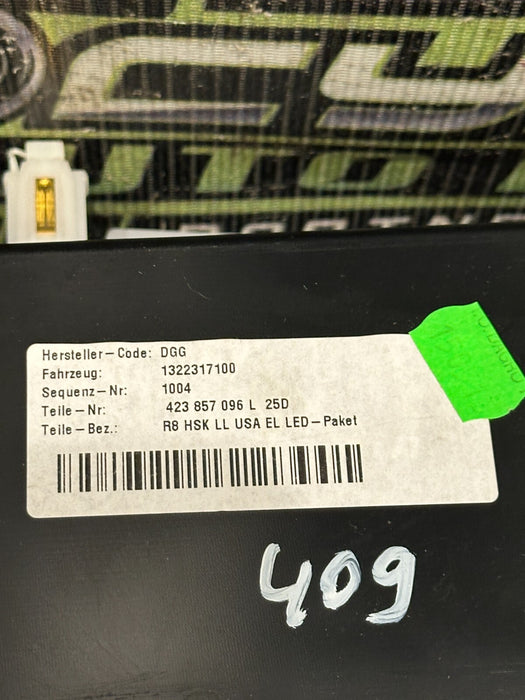 2014 AUDI R8 GLOVE BOX DASH COMPARTMENT 423 857 096 OEM 423 857 104