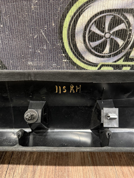 2014 PORSCHE 911 TURBO S 991 RIGHT ALCANTARA A PILLAR TRIM OEM 991.555.182 *WEAR