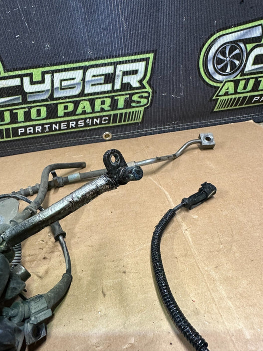 2017-2019 FORD F250 F350 DIESEL FRONT AXLE DRIVER LH BRAKE LINE ABS SENSOR OEM