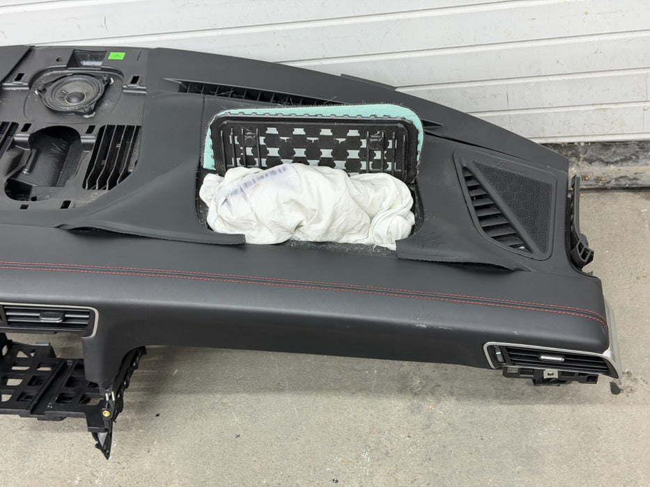 2014 PORSCHE 911 991.1 TURBO S BLACK LEATHER DASH PANEL DASHBOARD ASSEMBLY