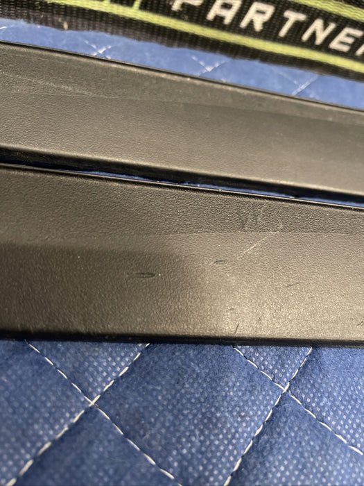 2014 TOYOTA PRIUS V FRONT REAR LEFT RIGHT SCUFFS PLATE SET OEM ~MINOR SCRATCHES~