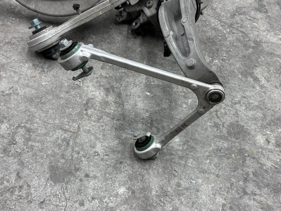 2015 JAGUAR F TYPE FRONT RIGHT KNUCKLE SPINDLE OEM EX53-3K185-AB *DAMAGE 7-8*