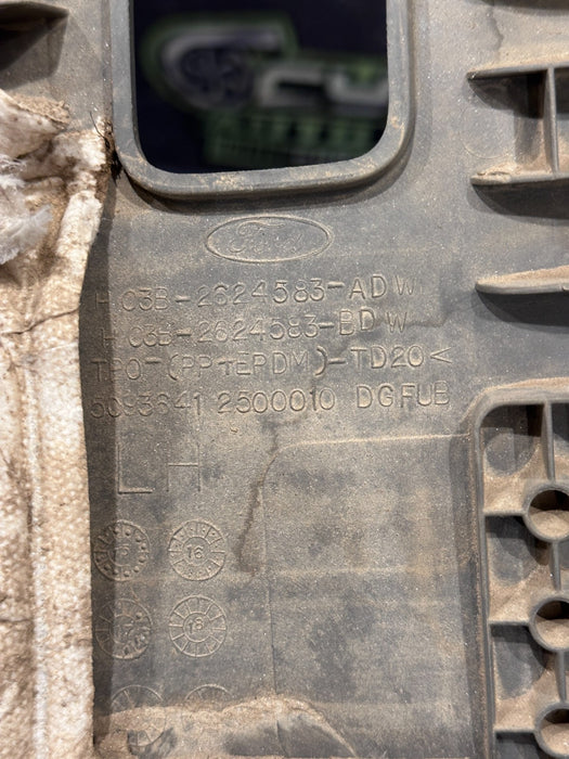 2017-2019 FORD F250 F350 F450 LEFT DRIVER UPPER B PILLAR OEM ~SCRATCHES~