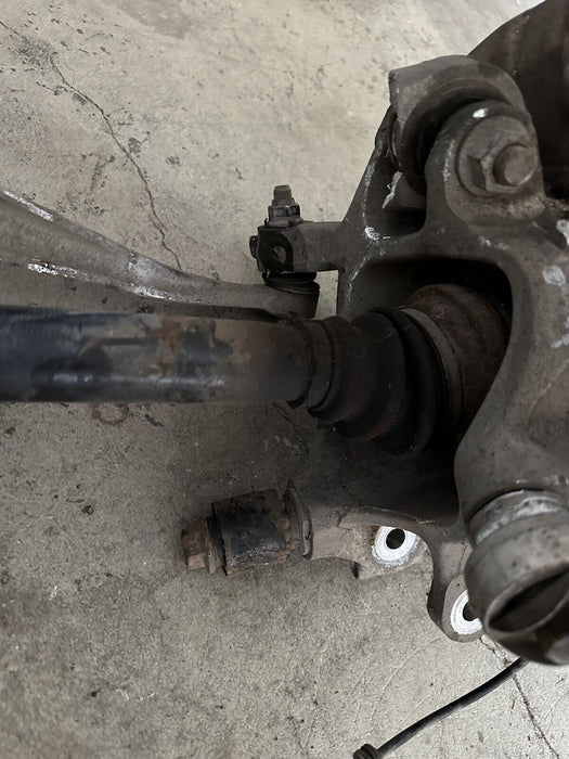 2011 BMW 550i F10 XDRIVE REAR RIGHT PASSENGER SPINDLE KNUCKLE AXLE SHAFT OEM