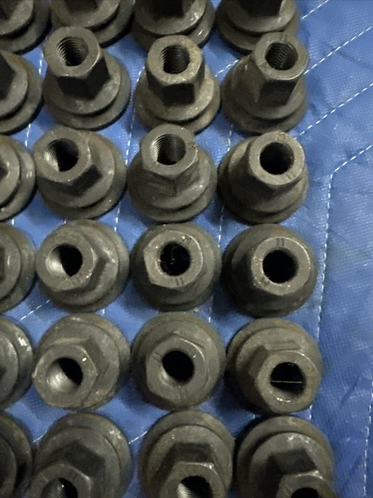 2017 DODGE RAM 3500 LARAMIE MEGA CAB DUALLY LUG NUTS SET (31PC) OEM 80K MILES