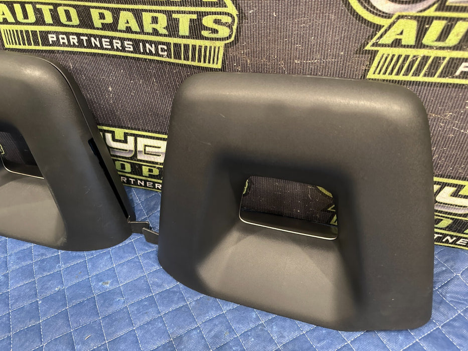 2010 NISSAN 370Z CONVERTIBLE REAR RIGHT LEFT SIDE ROLL BAR HOOP COVER TRIM OEM