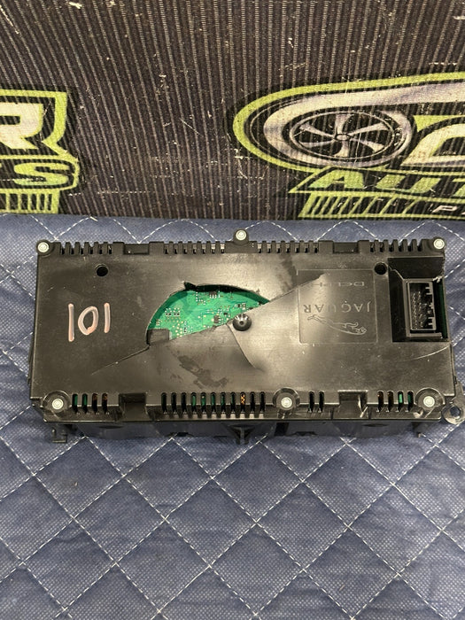 2015 JAGUAR F TYPE A/C CLIMATE CONTROL SWITCH PANEL OEM EX53 18C858 EK ~DAMAGE~