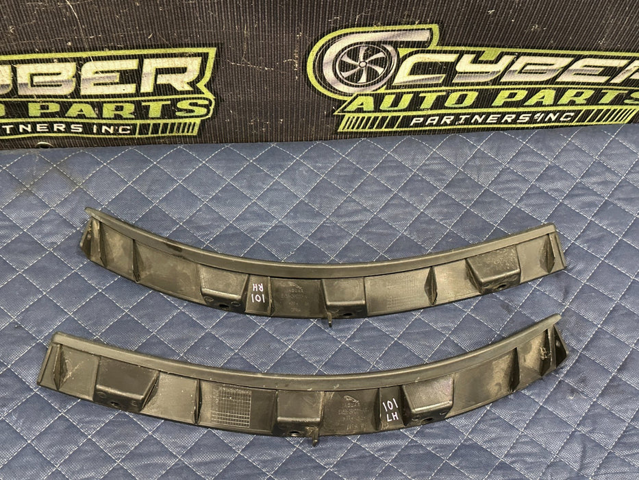 2015 JAGUAR F TYPE R REAR LEFT RIGHT PAIR FENDER LINER RETAINER EX53 291D01 AF