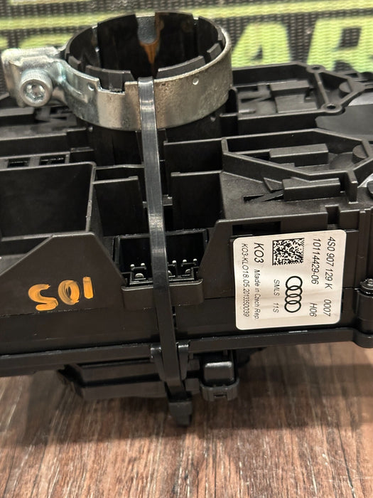 2021 AUDI R8 CLOCKSPRING TURN SIGNAL WIPER SWITCH ASSEMBLY OEM *FLAWS 5-6*