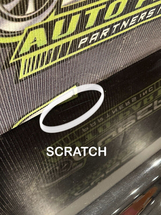 2019-22 FORD F350 F450 DUALLY LEFT BED FENDER FLARE AGATE BLACK (UM) OEM *SCUFFS