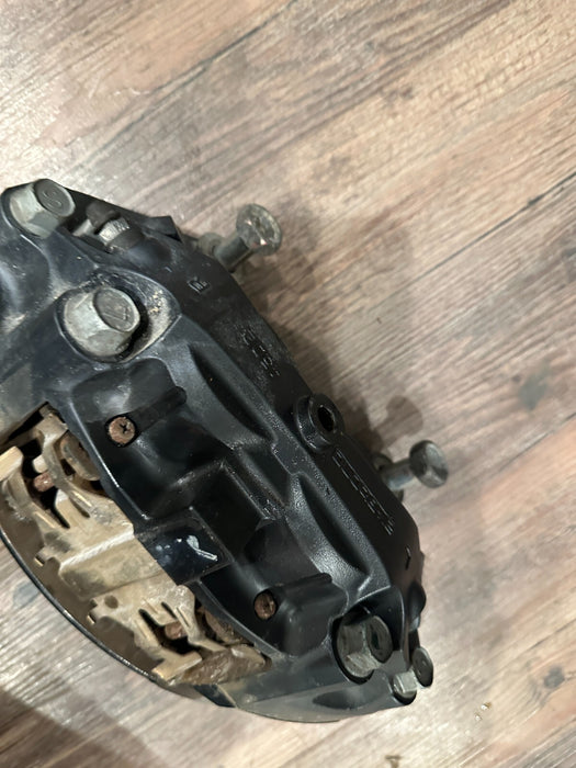 2010 NISSAN 370Z SPORT FRONT REAR LEFT RIGHT BRAKE CALIPERS W/ BRAKE LINES OEM