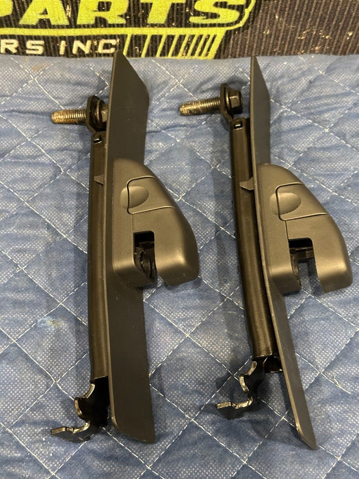 2020 FORD F250 F350 F450 PLATINUM B PILLAR SEATBELT ADJUSTER BRACKETS PAIR OEM
