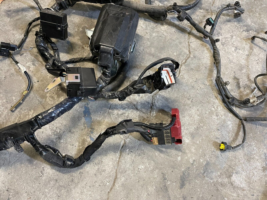 2017 INFINITI Q50 RED SPORT ENGINE BAY WIRE WIRING HARNESS OEM
