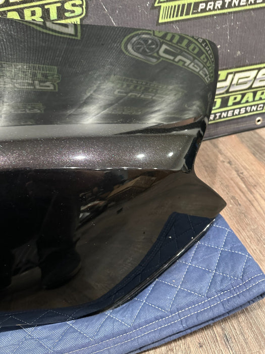 2014 AUDI R8 RIGHT PASSENGER SIDE REAR QUARTER PANEL BLACK PANTER CRYSTAL OEM